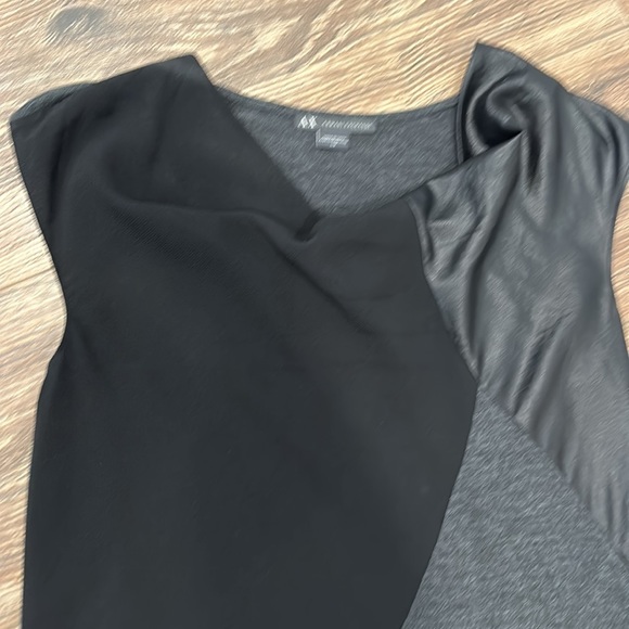 ARMANI EXCHANGE black-gray top size S - Picture 4 of 7